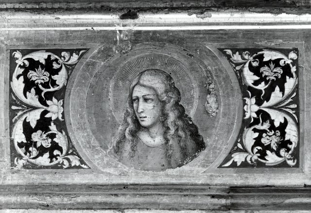 A. Villani e Figli — Di Bondone Giotto e aiuti. Polittico (Predella) (part. della Maddalena). Bologna - Pinacoteca — particolare